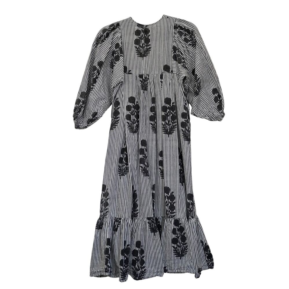 SZ Blockprints Aaron Navy Dress Sz XS - Picture 6 of 6